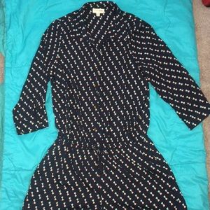 Cute navy blue romper